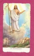 Holy Card, Santino- La Resurrezione- Con Approvazione Ecclesiastica- Ed. GMi N° 206- Dim. 104x 58mm - Devotion Images