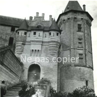 SAUMUR Vers 1960 Le Château Photo 14 X 14 Cm  MAINE-ET-LOIRE - Lugares