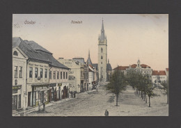 CASLAV Old Postcard  1913 - Czech Republic