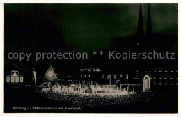 72844540 Altoetting Lichterprozession Kapellplatz Abendstimmung Altoetting - Altoetting