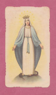 Santino, Holy Card- Maria Vergine Immacolata Madre Di Dio- Con Approvazione Ecclesiastica. Ed. ALF N° 2003- - Images Religieuses