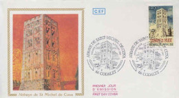 France Fdc Yv:2351 Mi:2508 Abbaye De St Michel De Cuxa Codalet 16-7-84 - 1980-1989