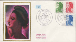 France Fdc Yv:2318+ Mi:2454A+ Liberté De Delacroix Paris 2-7-84 - 1980-1989
