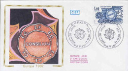 France Fdc Yv:2207 Mi:2329 Europa Cept Traité De Rome Fdc Paris 24-4-82 - 1980-1989