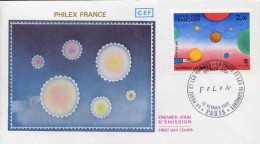 France Fdc Yv:2199/2200 Exposition PhilexFrance Fdc Paris 13-2-82 - 1980-1989