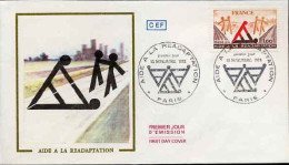 France Fdc Yv:2023 Mi:2128 Aide à La Réadaptation Paris 13-11-78 - 1970-1979