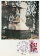 France Cmax Yv:2021 Mi:2126 Monument Aux Combattants Polonais Paris 11-11-78 - 1970-1979