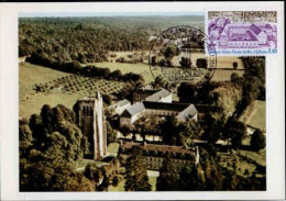 France Cmax Yv:1999 Mi:2079 Abbaye Notre-Dame Du Bec-Hellouin Le Bec Hellouin 25-3-78 - 1970-1979