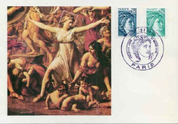 France Cmax Yv:1966-67 Mi:2084 Sabine Fdc Paris 31-3-78 - 1970-1979