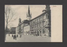 CASLAV Old Postcard  1913 - Tchéquie