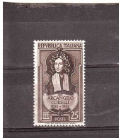 1953 L.25 ARCANGELO CORELLI - 1946-60: Poststempel