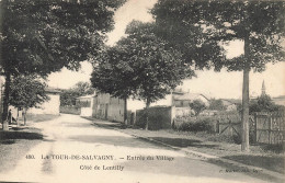 La Tour De Salvigny * Route , Entrée Du Village Côté De Lentilly - Autres & Non Classés