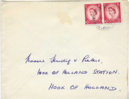 Postzegels > Europa > Groot-Brittannië > 1952-2022 Elizabeth II > Brief Met 2x No. 260 (17511) - Storia Postale