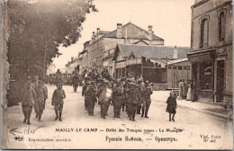 20640 Cpa 10 Mailly Le Camp - Défilé Des Troupes Russes - La Musique - Mailly-le-Camp