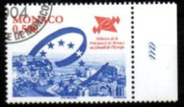 MONACO   -   2004 .   Y&T N° 2460 Oblitéré.  Conseil De L' Europe - Used Stamps