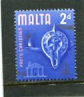 MALTA - 1965  2d  DEFINITIVE  MINT NH - Malte