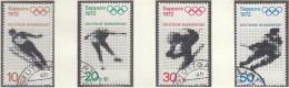 BRD  684-687, Marken Von Block 6, Gestempelt, Olympische Spiele München 1972, 1971 - 1959-1980