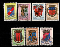 - MADAGASCAR - 1967 - YT N° 388 / 392A - Oblitérés  - Armoiries - Madagaskar (1960-...)