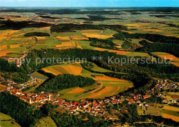 72844008 Kirchberg Jagst Fliegeraufnahme Kirchberg - Andere & Zonder Classificatie