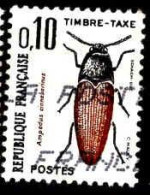 France Taxe Obl Yv:103 Mi:106 Ampedus Cinnabarinus (Obl.mécanique) - 1960-.... Gebraucht