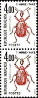 France Taxe N** Yv:108 Mi:111 Apoderus Coryli (Paire) - 1960-.... Postfris