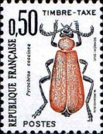 France Taxe N** Yv:105 Mi:108 Pyrochroa Coccinea - 1960-.... Postfris