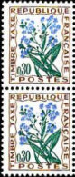 France Taxe N** Yv: 99 Mi:99 Myosotis Paire - 1960-... Ungebraucht