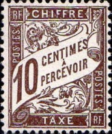 France Taxe N* Yv: 29 Mi:29 Banderolle De Duval (sans Gomme) - 1859-1959 Nuevos