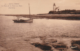 56  ILE DE GROIX   Le Phare De La Pointe Des Chats (Sud-Est)   TB PLAN   Nozais  1937   PAS COURANT - Groix