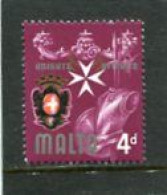 MALTA - 1965  4d  DEFINITIVE  MINT NH - Malte