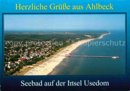 72843985 Ahlbeck Ostseebad Fliegeraufnahme Seebad Bansin - Other & Unclassified