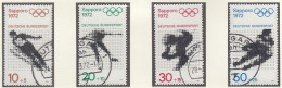 BRD  680-683, Gestempelt, Olympische Spiele München 1972, 1971 - Oblitérés