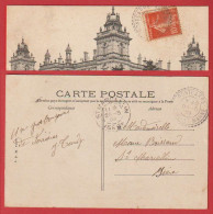 AA295 77 SEINE ET MARNE  CACHET FACTEUR BOITIER  PONTCARRE SUR CARTE POSTALE DE FERRIERE EN BRIE - Andere & Zonder Classificatie