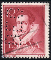 Madrid - Perforado - Edi O 1072 - "BEC" Grande (Banco) - Usados