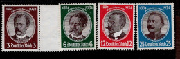 Deutsches Reich 540 - 543 Kolonialforscher  MNH Postfrisch ** Neuf (1) - Neufs