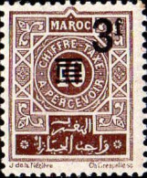 Maroc (Prot.Fr) Taxe N** Yv:48 Mi:21 Chiffre-Taxe A Percevoir - Timbres-taxe