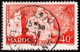 Maroc (Prot.Fr) Poste Obl Yv:359 Mi:402 Tafraout (TB Cachet à Date) - Usados