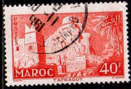 Maroc (Prot.Fr) Poste Obl Yv:359 Mi:402 Tafraout (Beau Cachet Rond) - Used Stamps