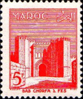 Maroc (Prot.Fr) Poste N** Yv:349 Mi:392 Bab Chorfa à Fes - Ungebraucht