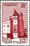 Maroc (Prot.Fr) Poste N** Yv:356 Mi:399 Mahakma De Casablanca - Unused Stamps