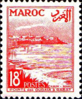 Maroc (Prot.Fr) Poste N** Yv:313 Mi:341 Pointe Des Oudayas Rabat - Neufs