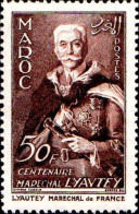 Maroc (Prot.Fr) Poste N* Yv:338 Mi:379 Maréchal Lyautey (sans Gomme) - Unused Stamps
