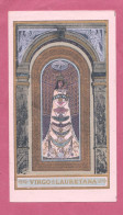 Santino, Pieghevole-Virgo Laurentana.Congregazione Universale Della S.casa Di Loreto- Imprimatur22.5.1937- - Devotion Images
