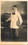 Souvenir Photo Postcard Elegant Boy 1936 Kindergarden - Photographs