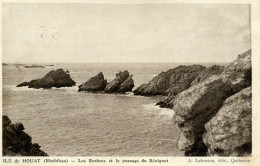 56 - ILE DE HOUAT - Les Rochers Et Le Passage Du Béniguet - Sonstige & Ohne Zuordnung