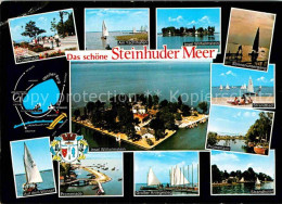 72843679 Steinhuder Meer Insel-Wilhelmstein Strand Promenade Strandhotel Blumena - Steinhude