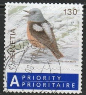 Schweiz  2008 Mi-Nr.2058 Vögel Steinrötel ( 77 ) Günstige Versandkosten - Used Stamps