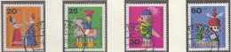 BRD  705-708, Gestempelt, Wohlfahrt: Altes Holzspielzeug, 1971 - Used Stamps