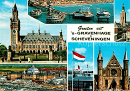 72843610 Scheveningen Gravenhage Fliegeraufnahme Seebruecke Kirchen Scheveningen - Andere & Zonder Classificatie