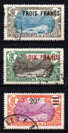 Océanie -1926 - Type Antérieur Surch   - N° 66 à 68 - Oblit - Used - Used Stamps